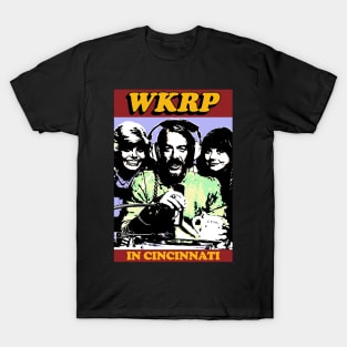 pop art wkrp in cincinnati radio station T-Shirt